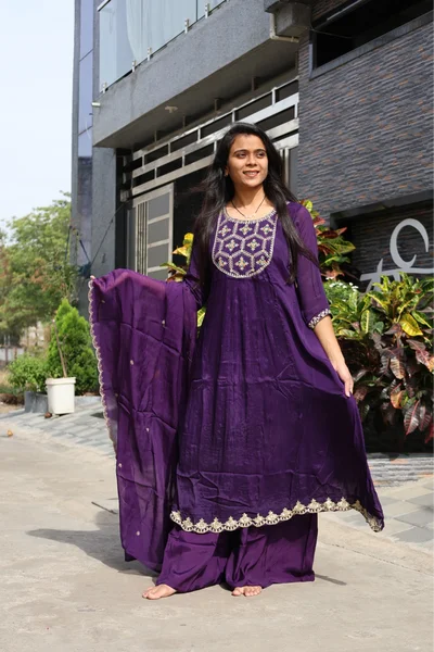 Pure Chinon Hevy Squre Pair ( Purple)