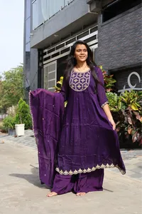 Pure Chinon Hevy Squre Pair ( Purple)