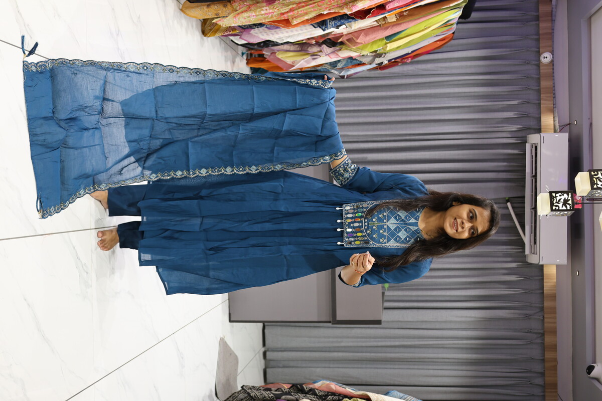 Latkan Mirror Patch Hevay Pair (Morpitch)