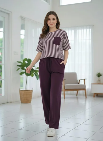 lining Pocket Cord Set (Wine)