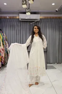 V Neck Mal Cotton Round Pair