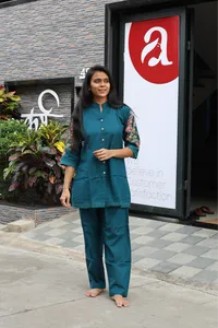 Back Side Work Cord Set (Mor Peach)