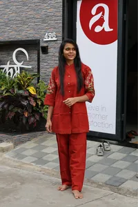 Back Side Work Cord Set (Orange)