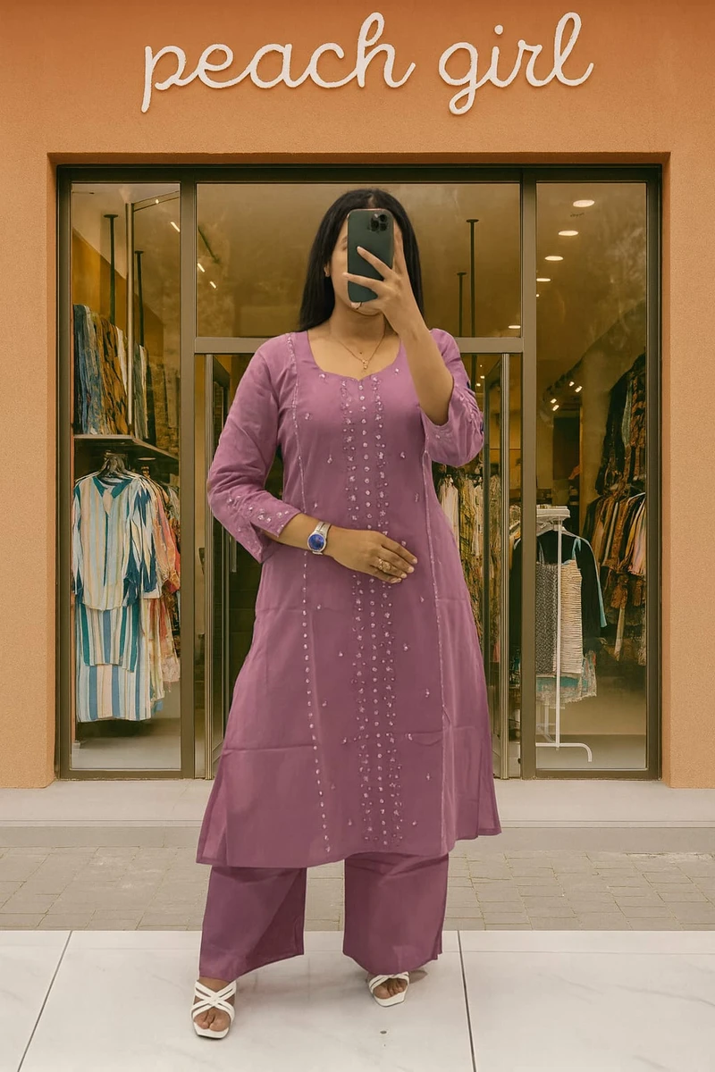 Khadi Cotton Center Work Plazza Pair