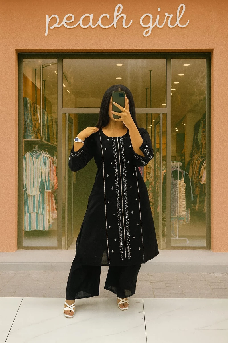 Khadi Cotton Center Work Plazza Pair