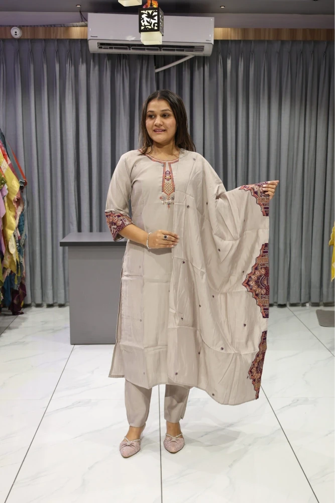 Patch Work Duptta Pair