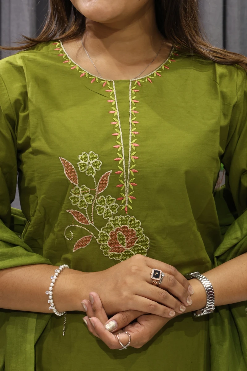 Daman Work Duptta Pair