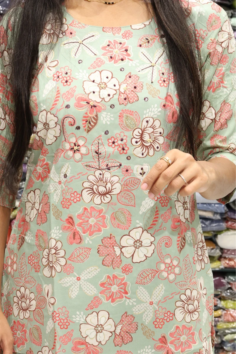 Flower Kurti