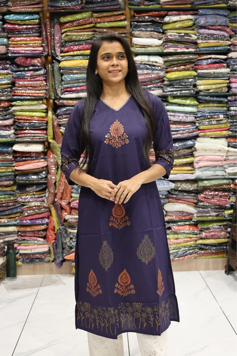 Butta Block Print Kurti