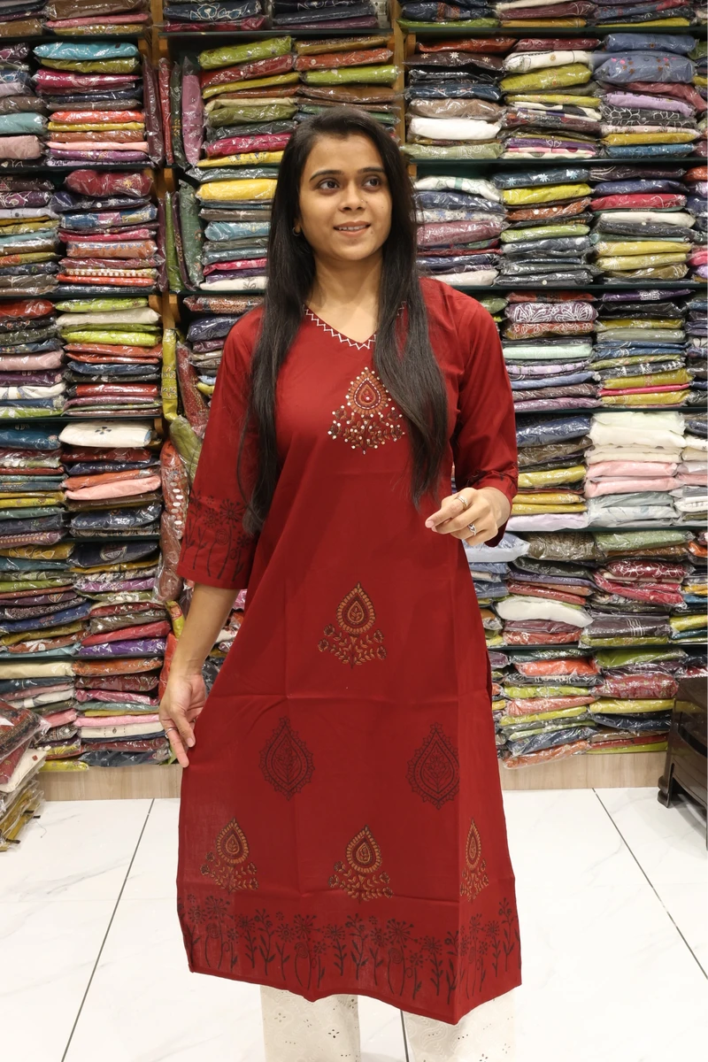 Butta Block Print Kurti