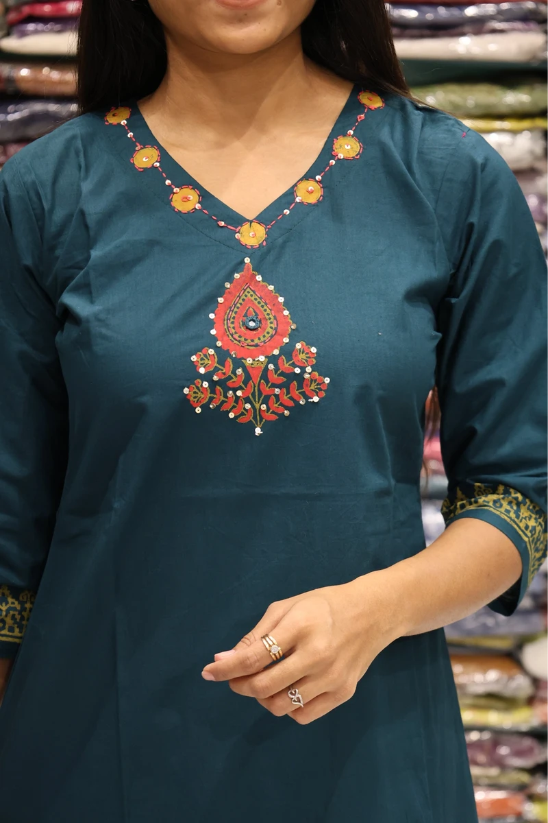 Butta Block Print Kurti