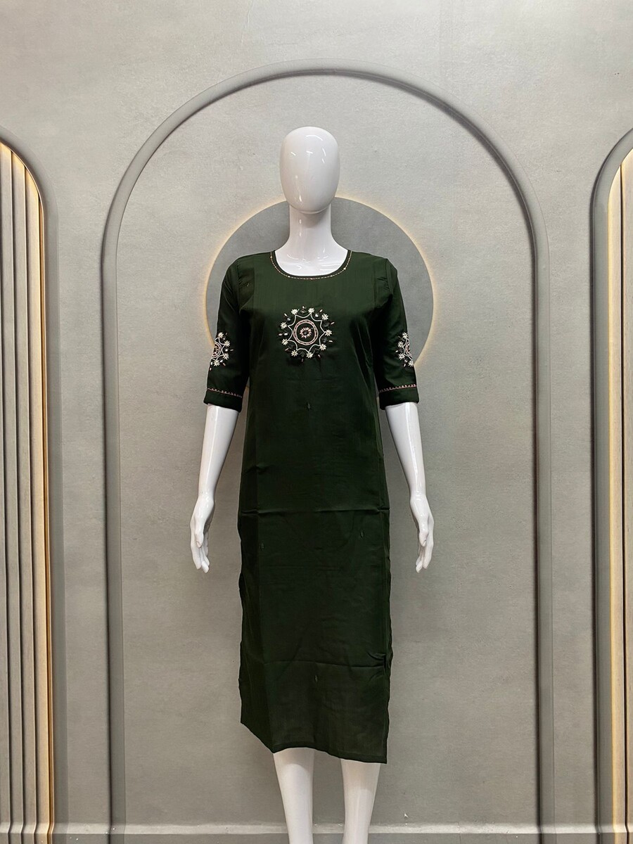 Moti Work Kurti