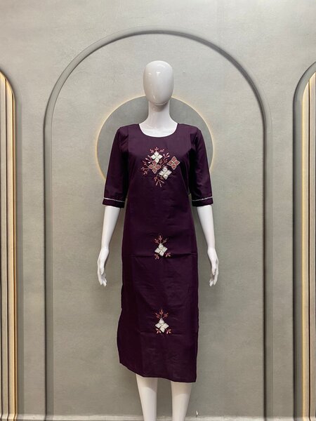 Four Pandadi Moti Work Kurti