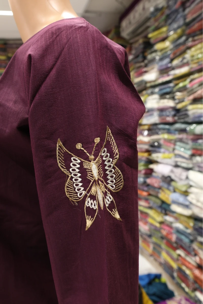 Daman Vel Work Kurti