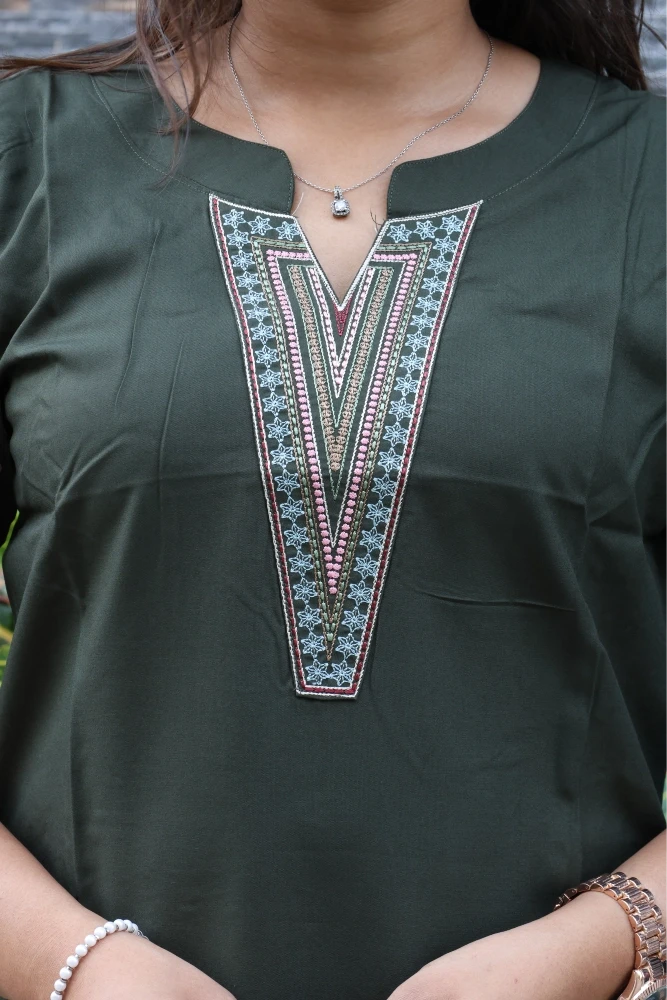 Sleeve Work Tunic
