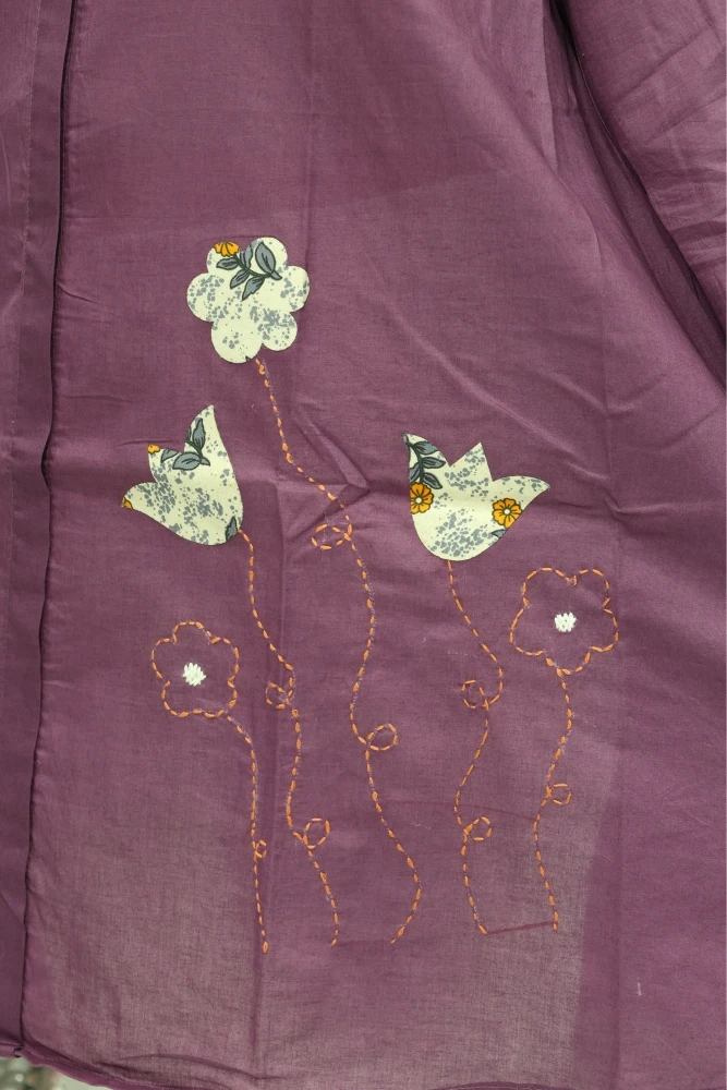 Oversize applique Work Tunic