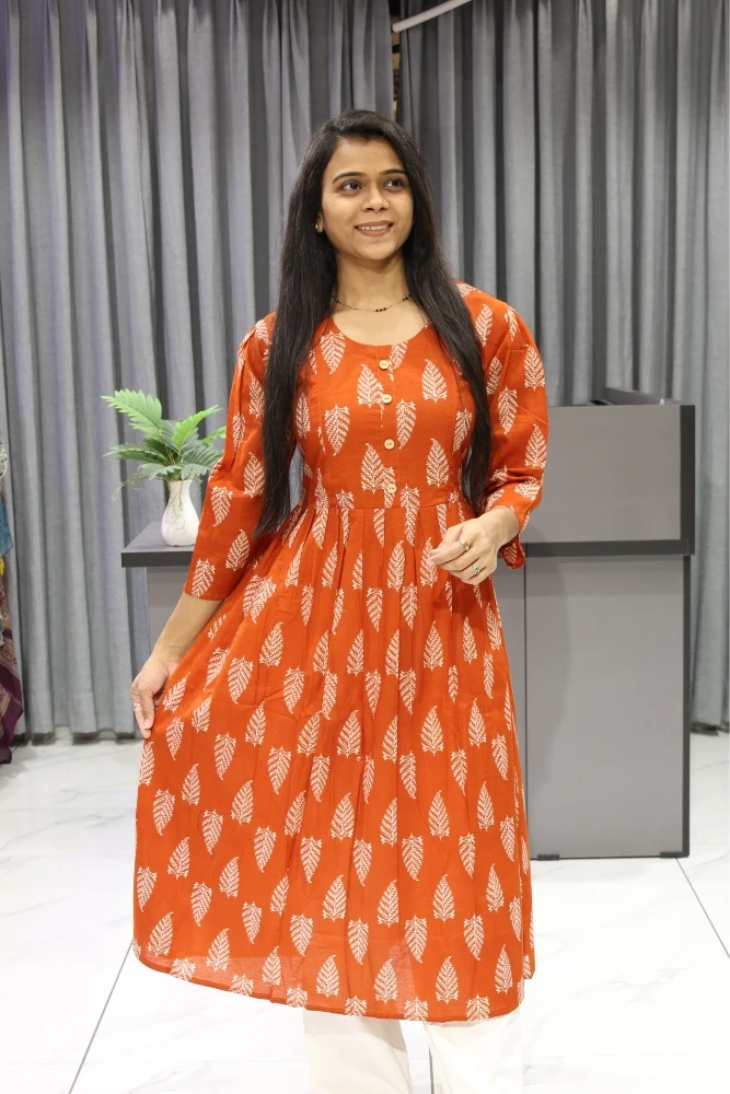 Printed Feeding Kurti