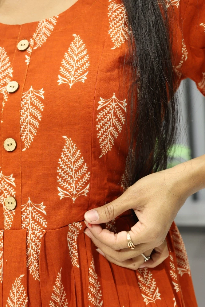Printed Feeding Kurti