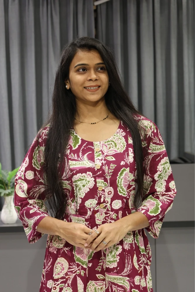 Printed Feeding Kurti