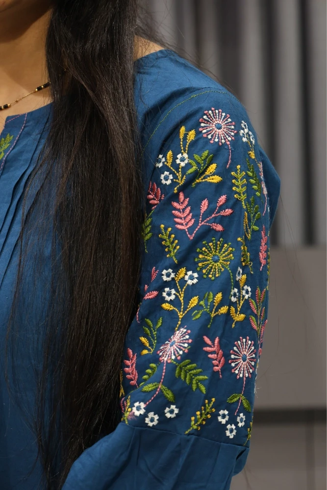 Balloon Sleeve Work Tunic