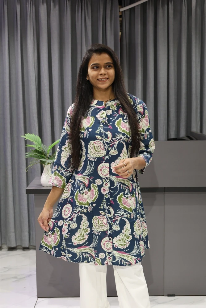 Printed Oversize Tunic