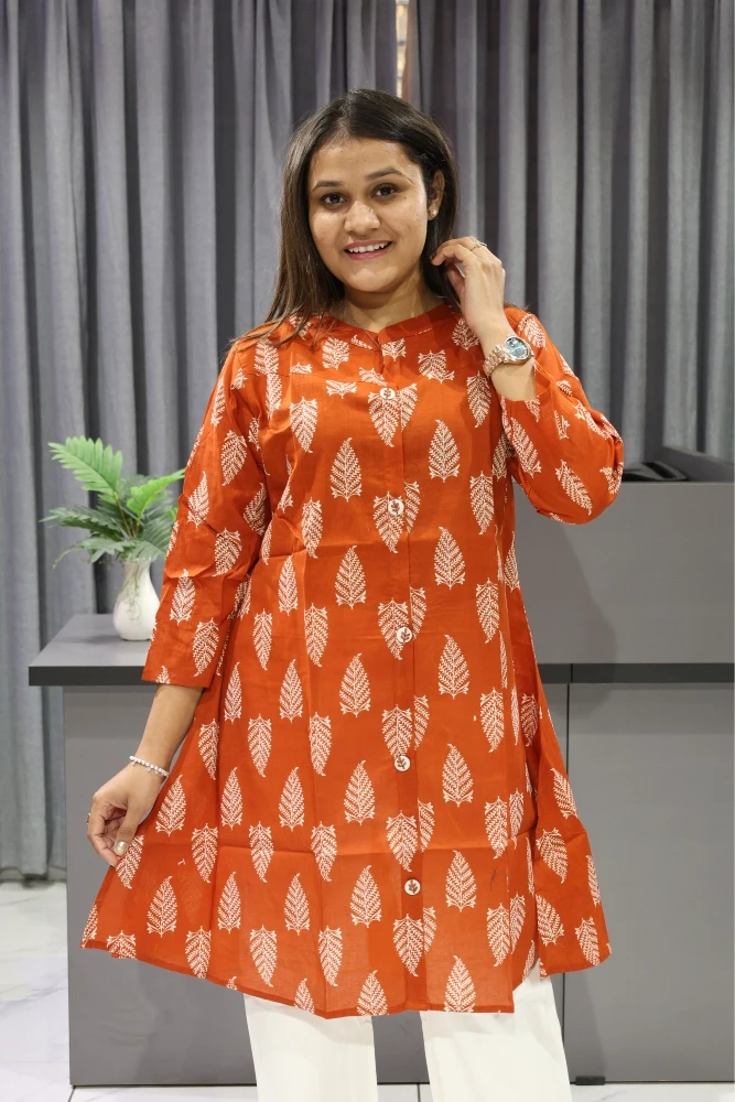 Printed Oversize Tunic