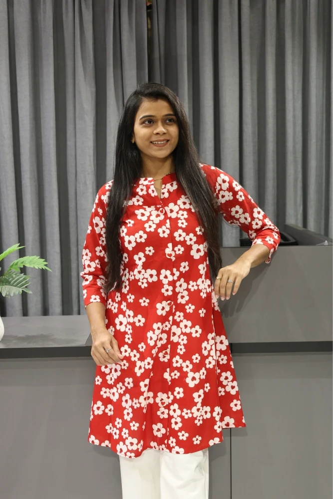 Printed Oversize Tunic