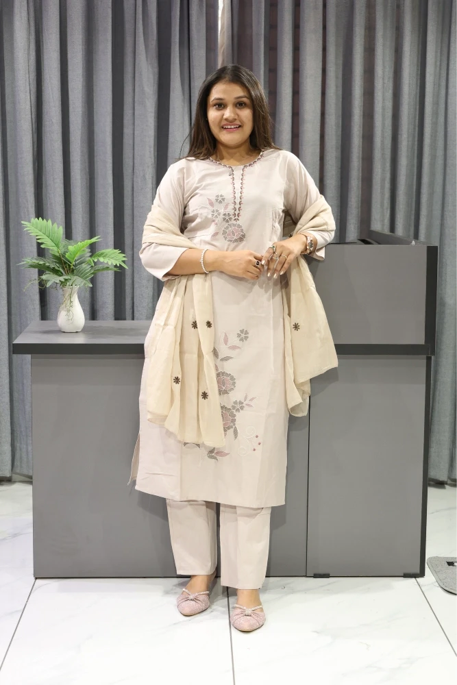 Daman Work Duptta Pair