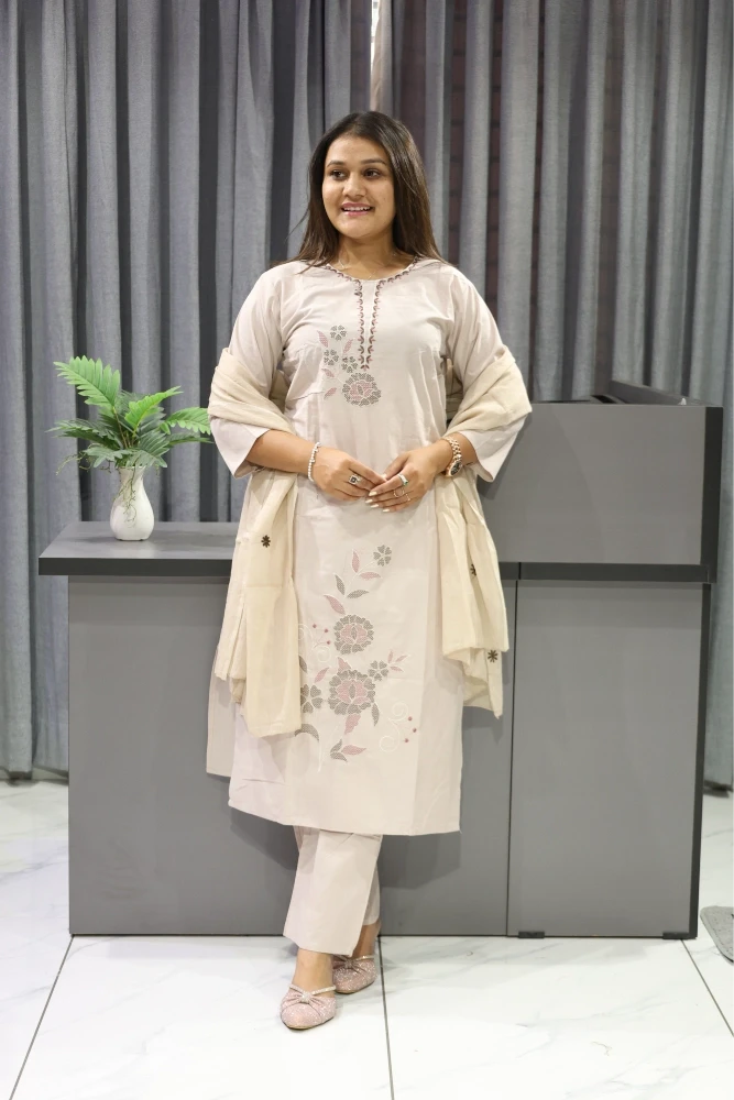 Daman Work Duptta Pair