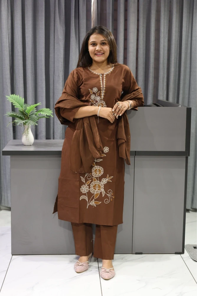 Daman Work Duptta Pair