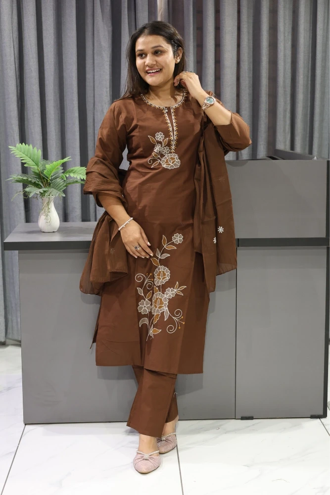 Daman Work Duptta Pair