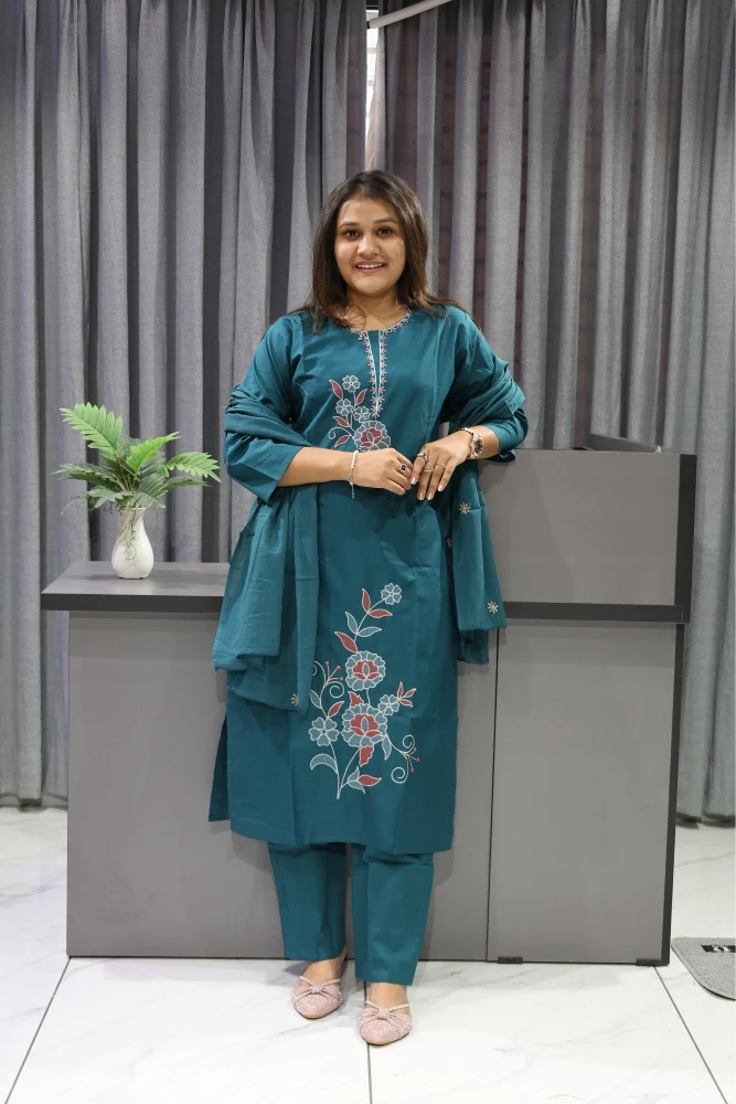 Daman Work Duptta Pair