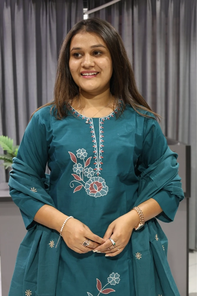 Daman Work Duptta Pair