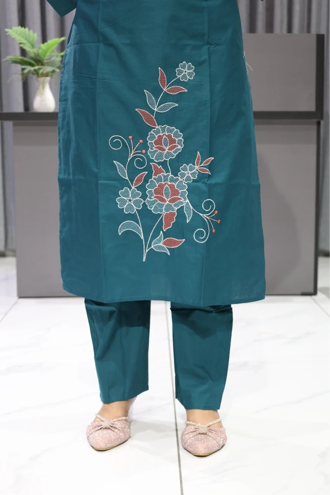 Daman Work Duptta Pair