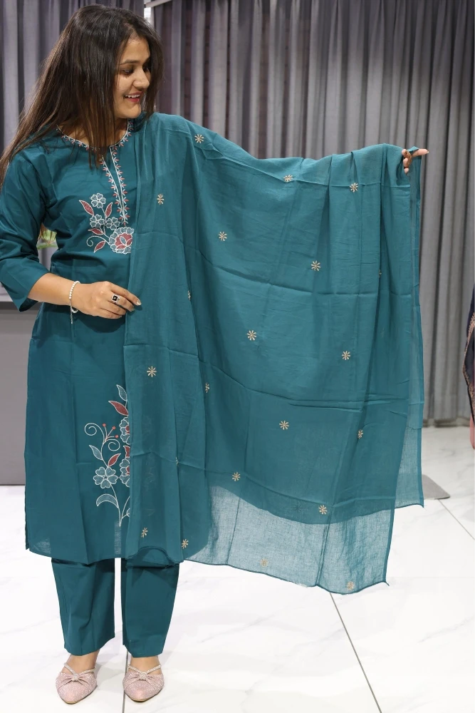 Daman Work Duptta Pair