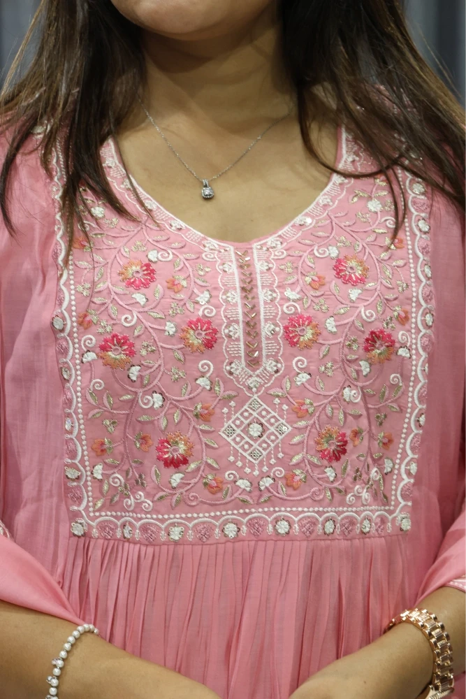 Neck Work Duptta pair