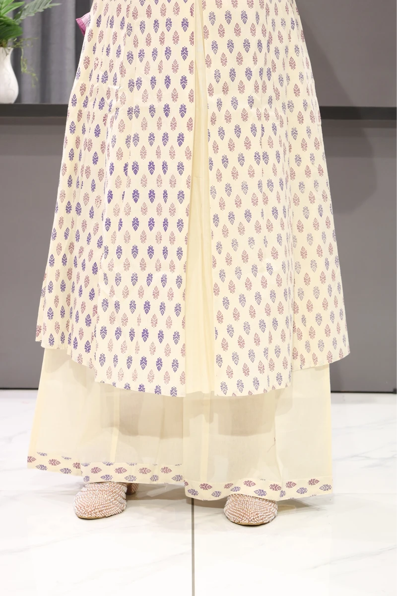 Printed Small Butti Round Pair