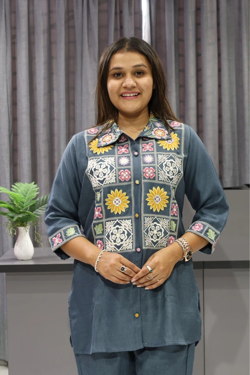 Flower Work Cord Set