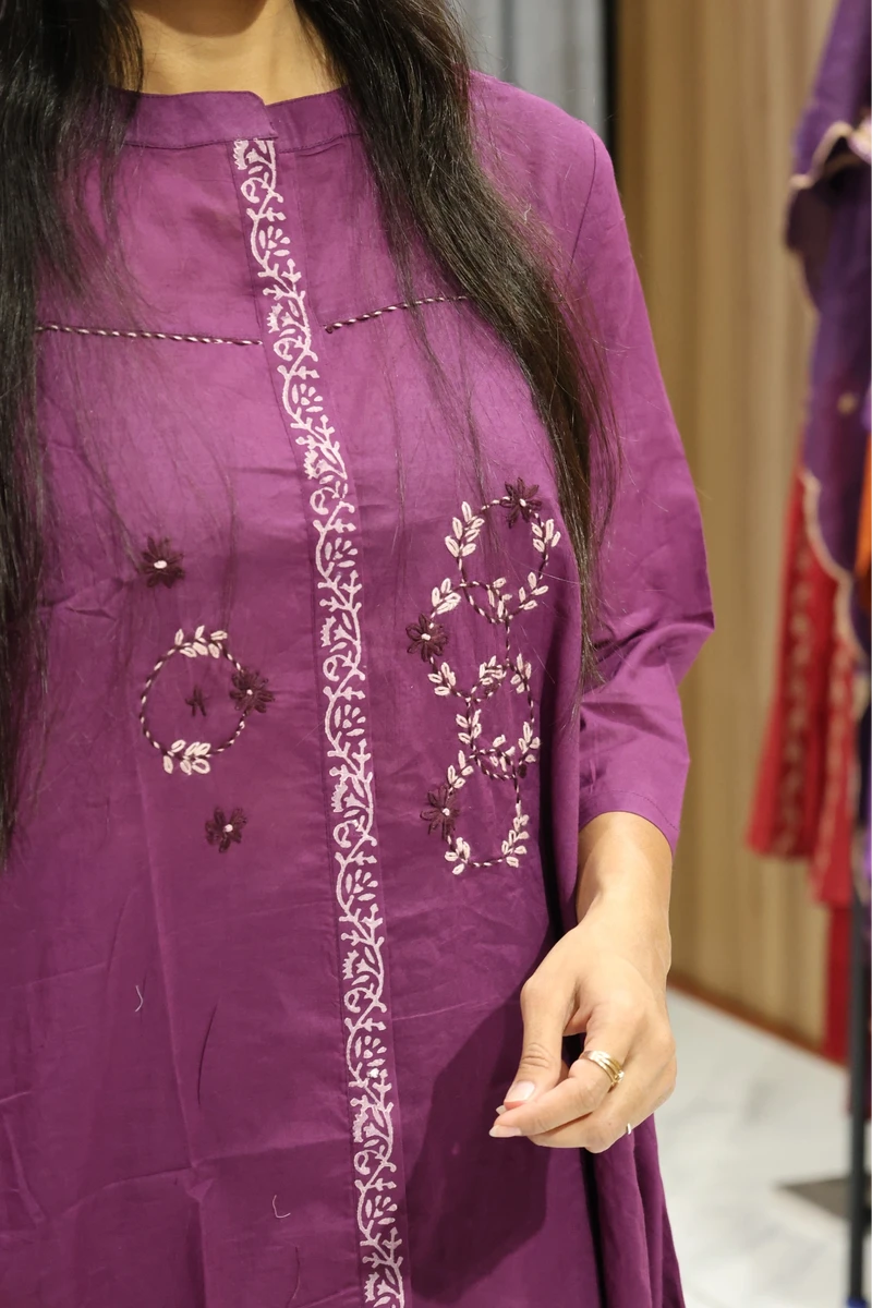 Oversize Hand Work Tunic