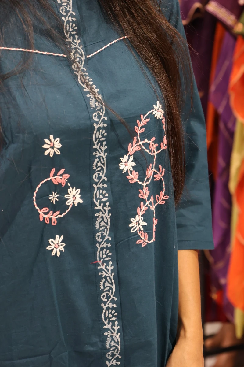 Oversize Hand Work Tunic