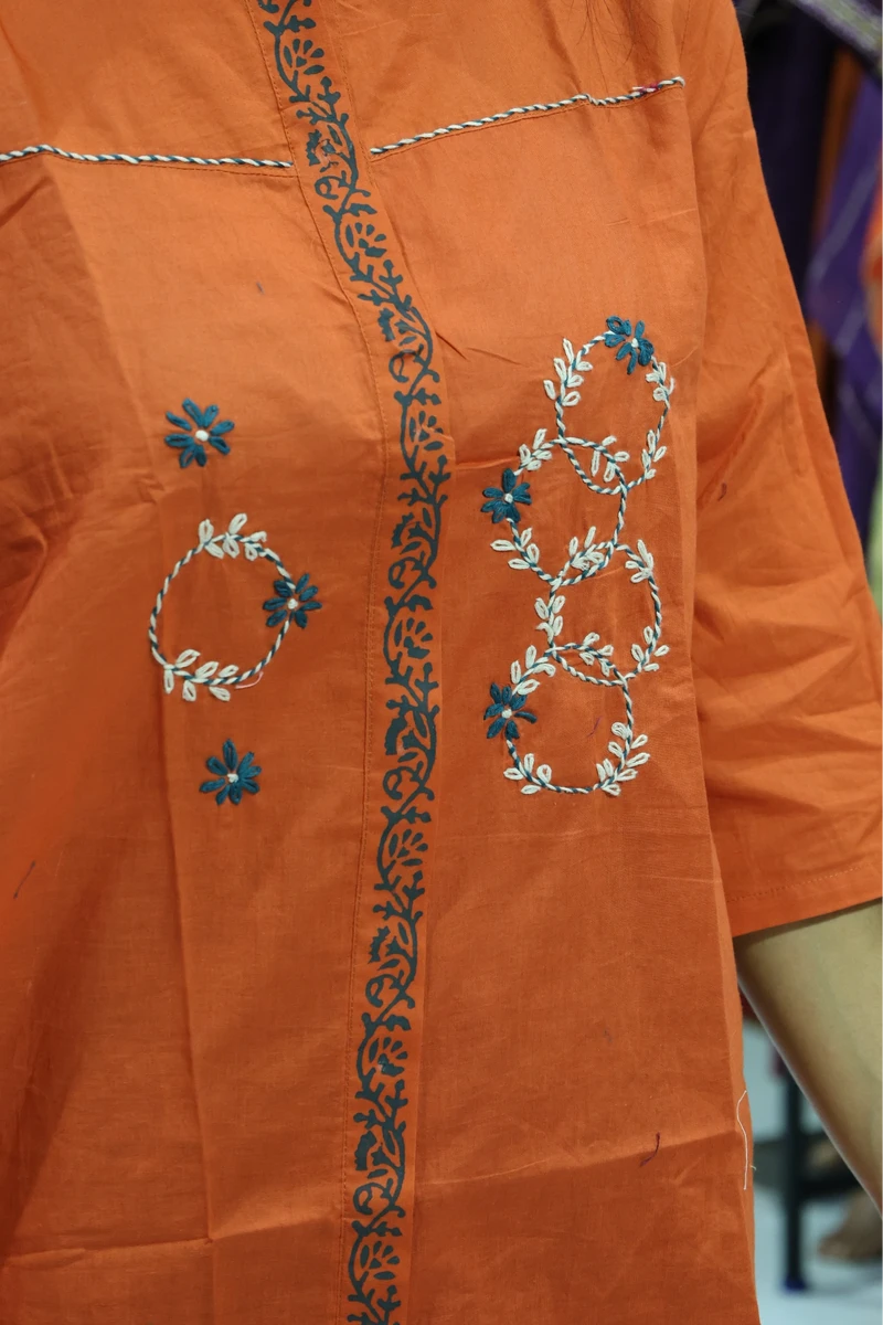 Oversize Hand Work Tunic