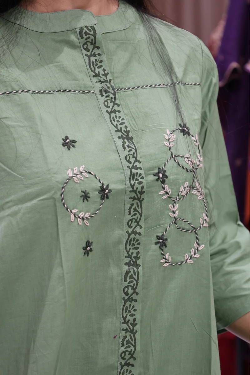 Oversize Hand Work Tunic