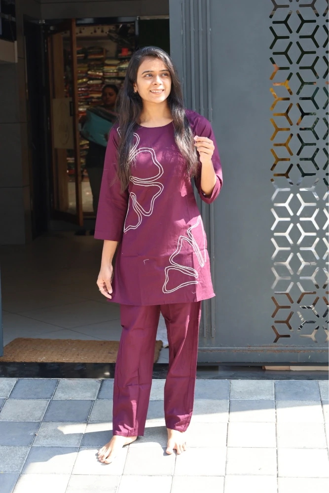 Half Flower Work Cord Set