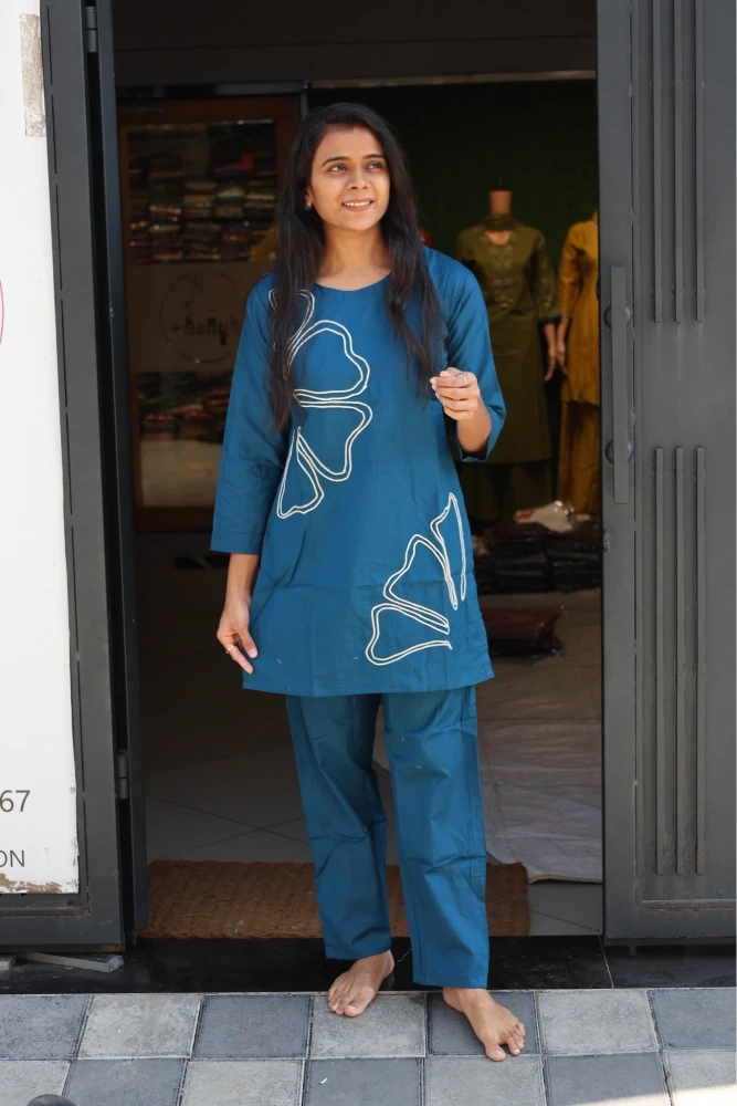 Half Flower Work Cord Set