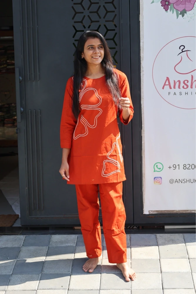 Half Flower Work Cord Set