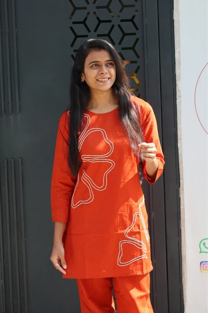 Half Flower Work Cord Set