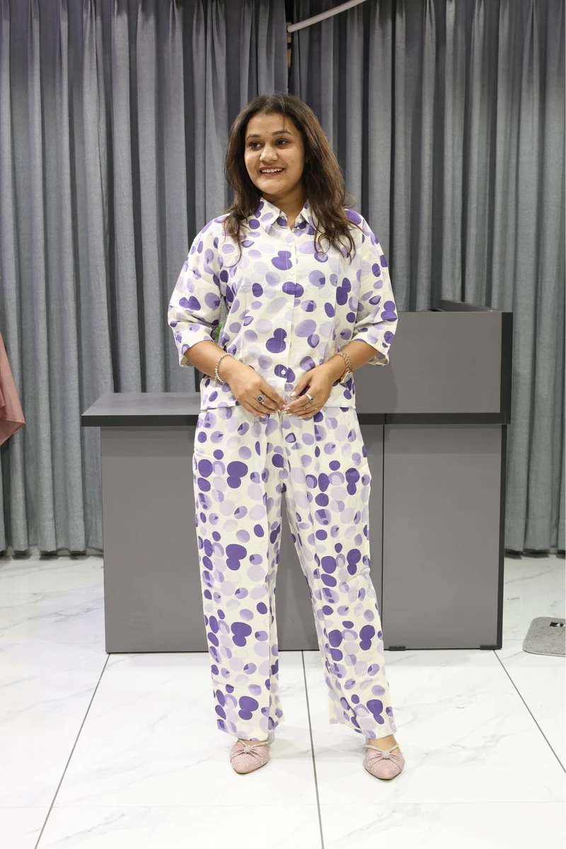 Dot Printed Cord Set