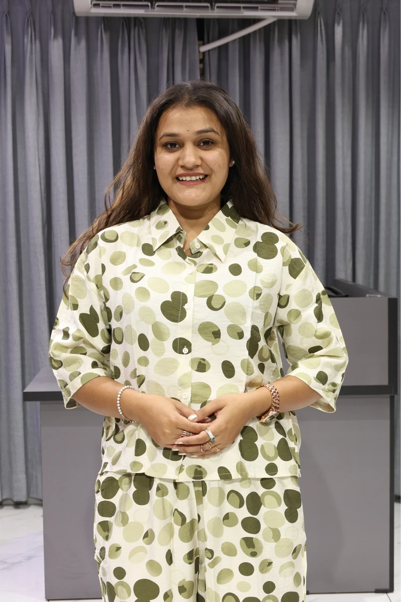 Dot Printed Cord Set