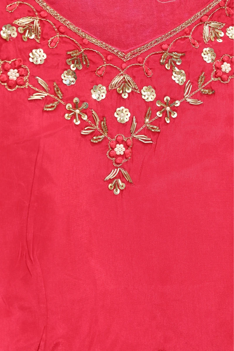 Hand Work Straight Duptta Pair