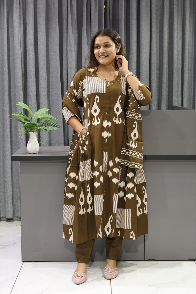 Pocket Mirror Work Printed Pair